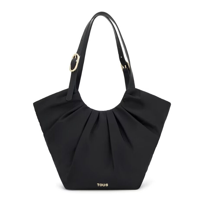 Capazo Mediano Travel Negro   0