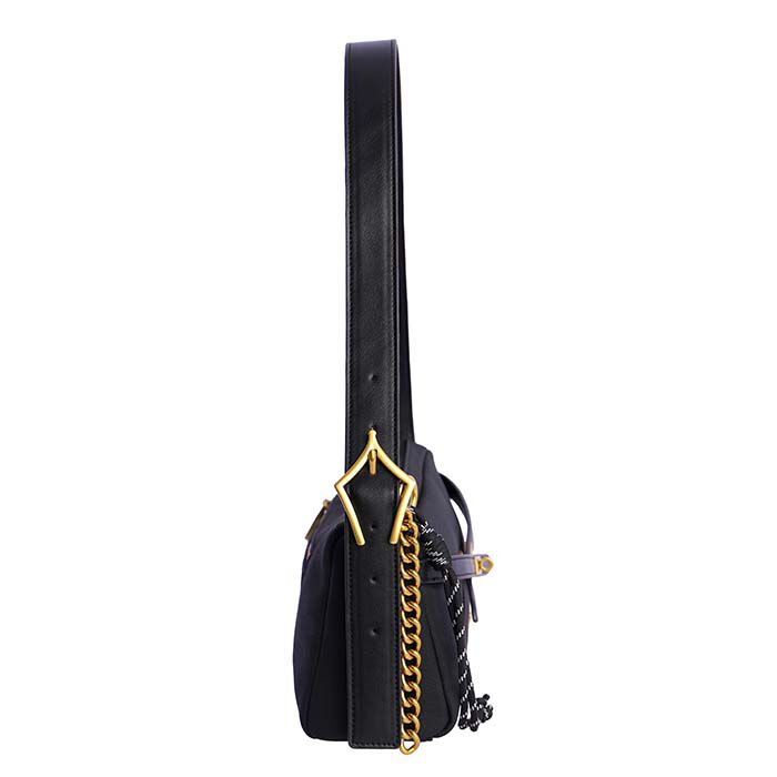 Bolso de Hombro Ajustable Negro   5