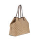 Bolso Tote Eco Victoria Beige Estampado   1