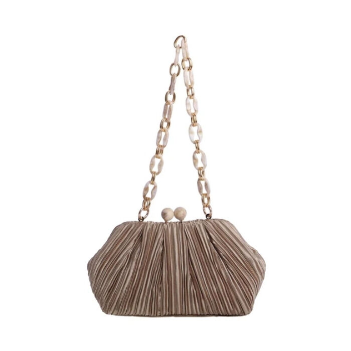 Bolso de Fiesta Leia Beige   3