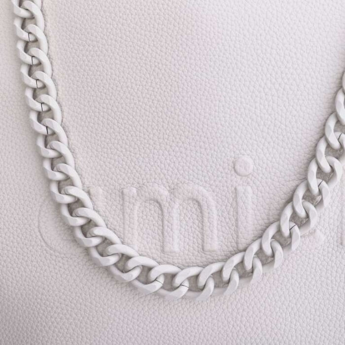 Bolso Shopper Marfil Cadena Blanco   4