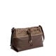 Bolso Bandolera Marr&oacute;n Combinado   1