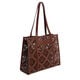 Bolso de Hombro Calado Marr&oacute;n   2