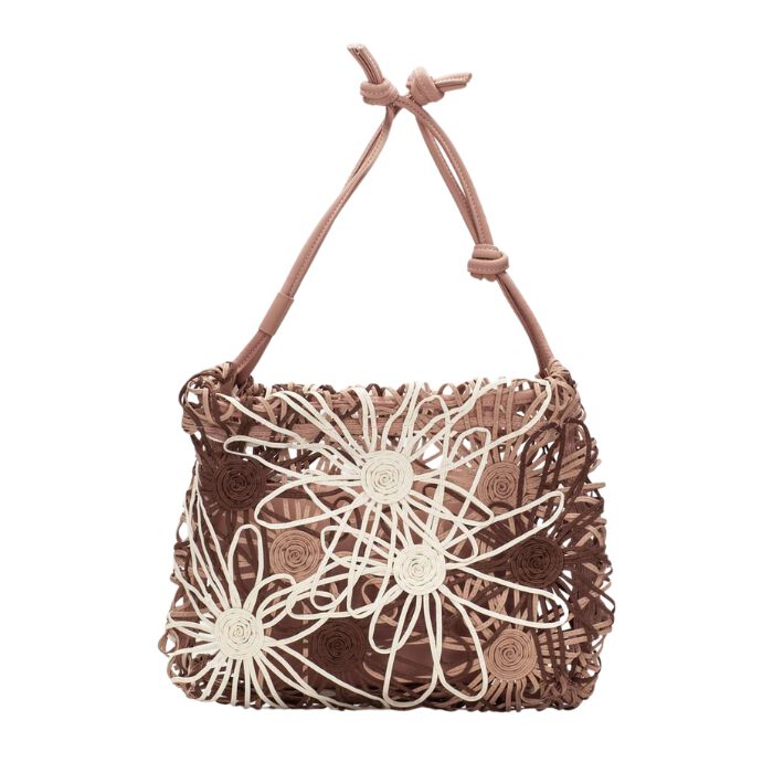 Bolso de Hombro Natural   5