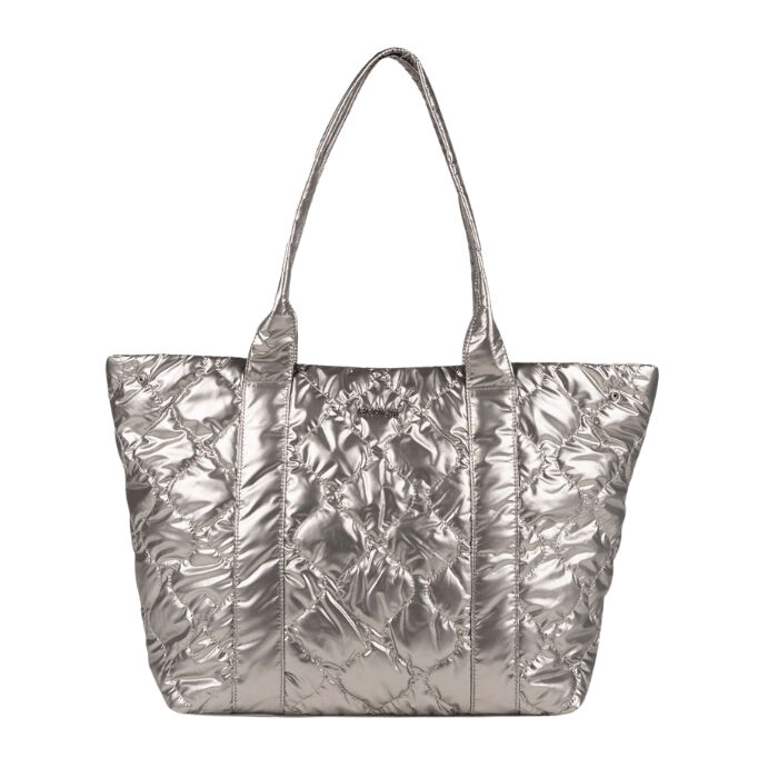 Bolso Shopper Cover Silver  
