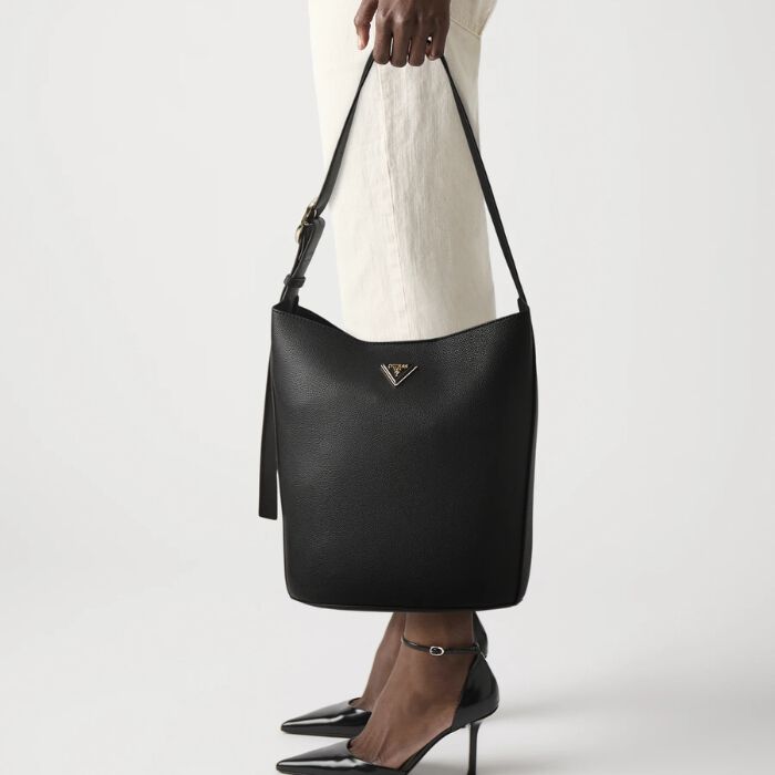 Bolso de Hombro Meridian Negro   3