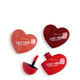 Love Vibes Heart Matte Lips  1ud.-214213 2