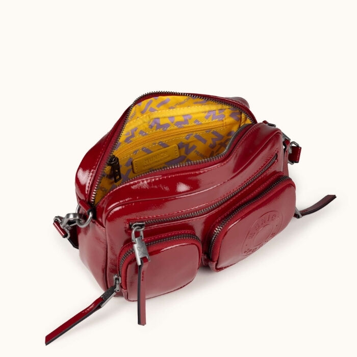 Bolso Bandolera MH Camera Rojo   3