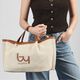Bolso Shopper Seek Marr&oacute;n-Natural   7