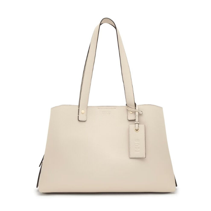 Bolso Mediano Citybow Beige   1