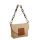 Bolso de Hombro Tarifa Beige   1