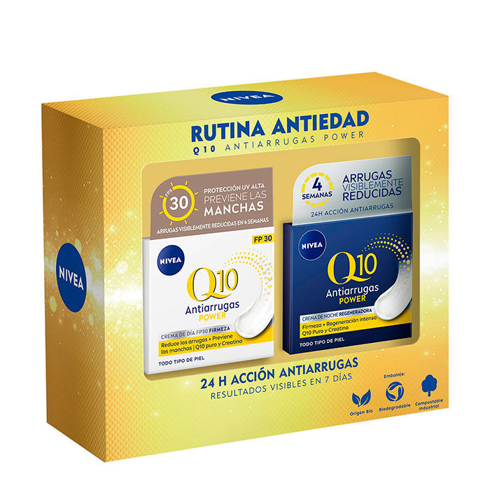 Q10 Antiarrugas Power Crema de Día SPF30 Estuche  