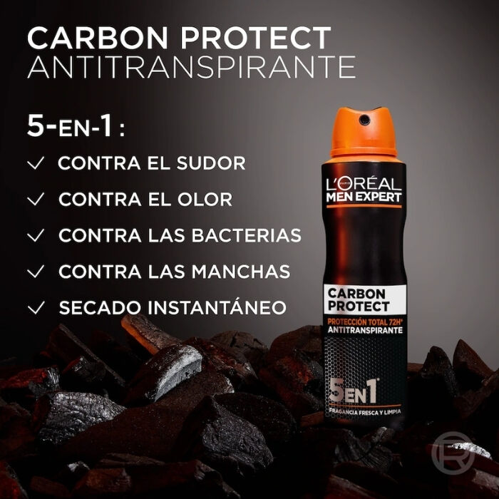 Carbon Protect Desodorante Spray 72h  150ml-239559 3