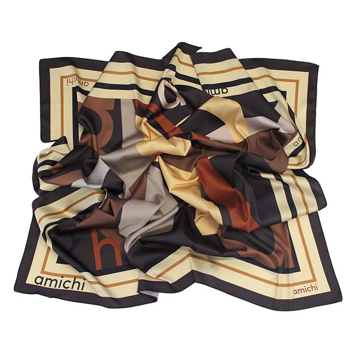 Pañuelo Multicolor Letras  T. Única-232960 3