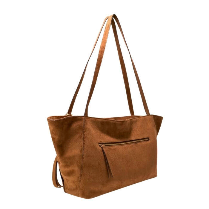 Bolso Tote Devon Marr&oacute;n   1