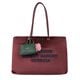 Bolso Shopper Secret Garden Burdeos   0