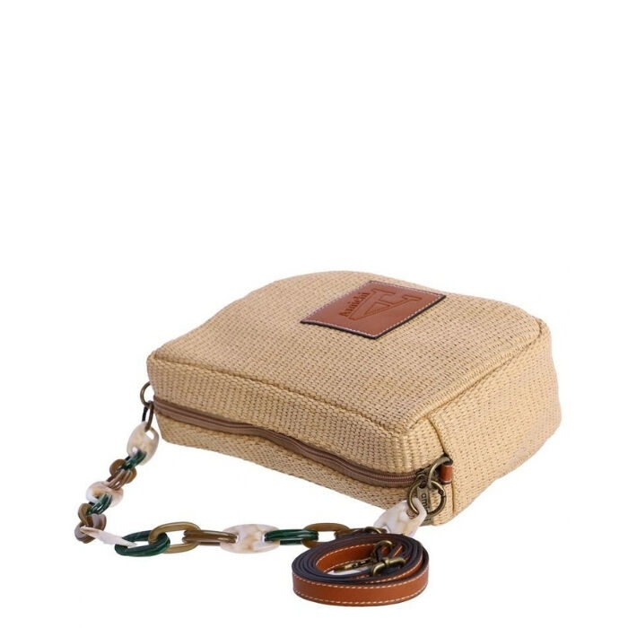 Bolso de Hombro Palmar Beige   3