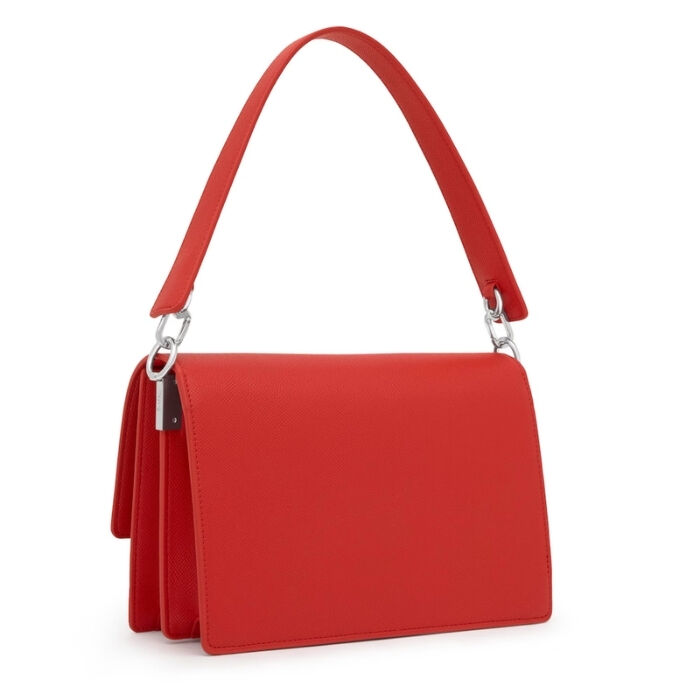 Bandolera Mediana Audree Pockets Rojo   1