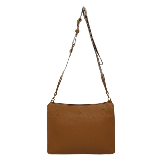 Bolso Bandolera Oceans Diary Camel  