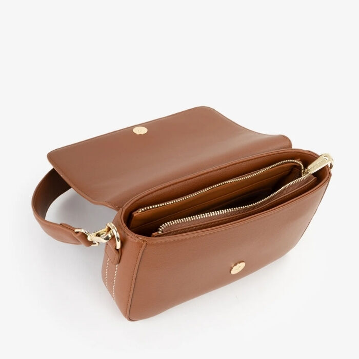 Bolso Bandolera Aury RE Marr&oacute;n   1