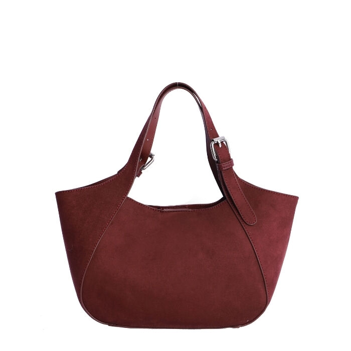 Bolso de Mano Ante Burdeos   1