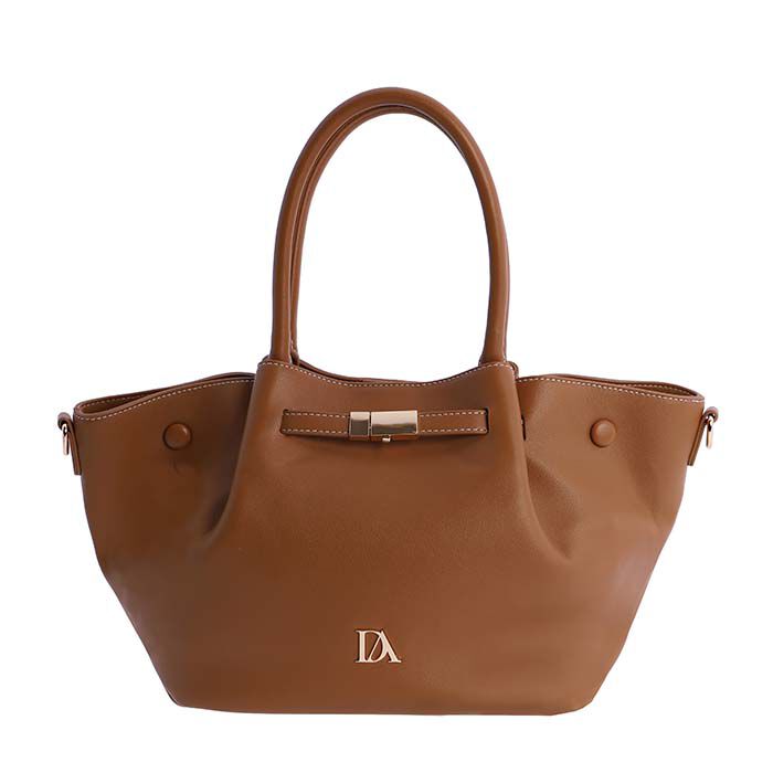 Bolso de Mano Camel   9