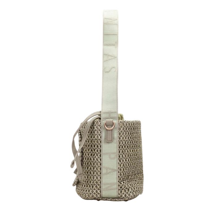 Bolso Bandolera Rafia Alga   3