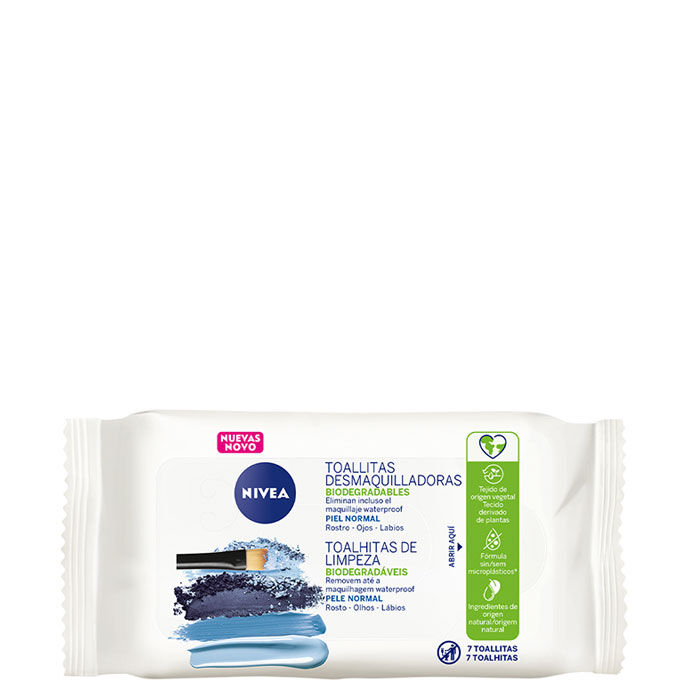 Toallitas Desmaquilladoras Biodegradables Mini  