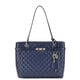 Bolso de Hombro Idra Charol Logotipo 4G Azul   1