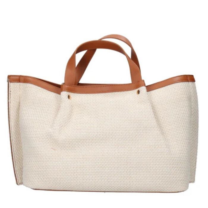 Bolso Shopper Seek Marr&oacute;n-Natural   4