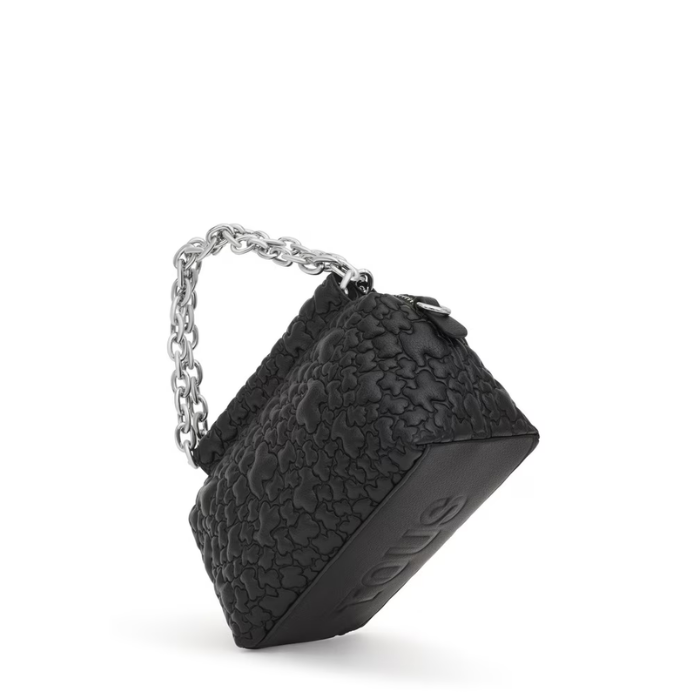 Bandolera Pequeña Jane Puffy Bear Negro   3