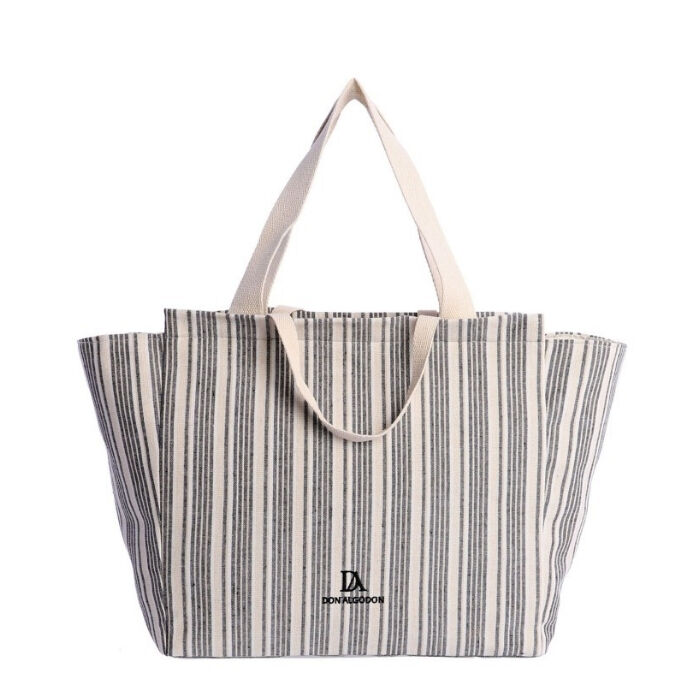 Bolso de Rayas Madeira Tricolor   6