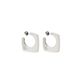 Pendientes Cuadrados Color Plata  T. Única-214943 0