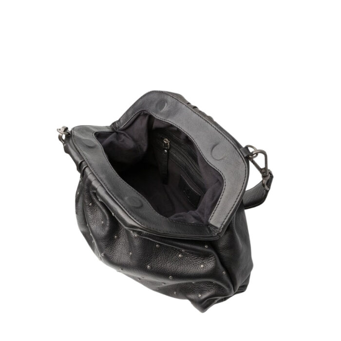 Bolso Bandolera Katy Piel Negro   3