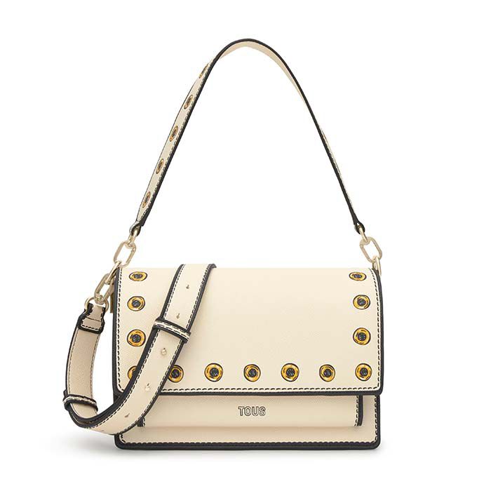 Bandolera Mediana Beige Audree Trampantojo   0