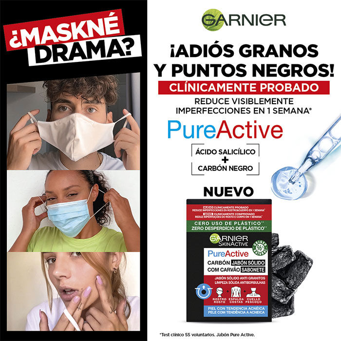Skin Active Pure Active Carbón Jabón Sólido  100g-198484 3