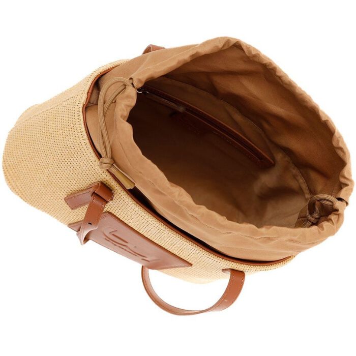 Bolso Shopper Unity Marr&oacute;n-Natural   2