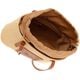 Bolso Shopper Unity Marr&oacute;n-Natural   2