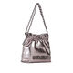 Bolso Cubo Pacha Color Plata   3