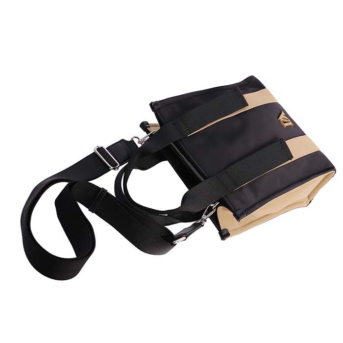 Bolso de Mano Nylon Negro   4