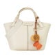 Bolso de Mano Hybris Blanco   4