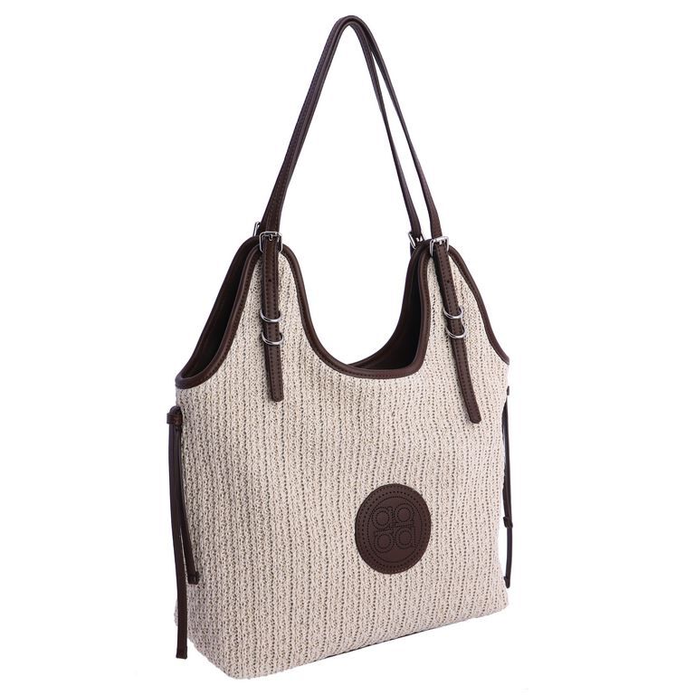 Bolso de Hombro Brisa Arena   1