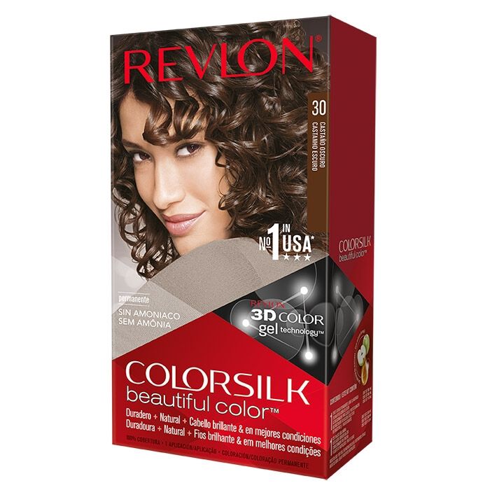 COLORSILK Beautiful Color Nº 30 Castaño Oscuro  1ud.-154077 1