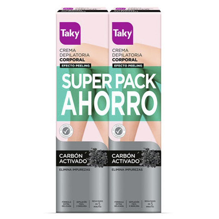 Crema Depilatoria Corporal Carbón Activado  