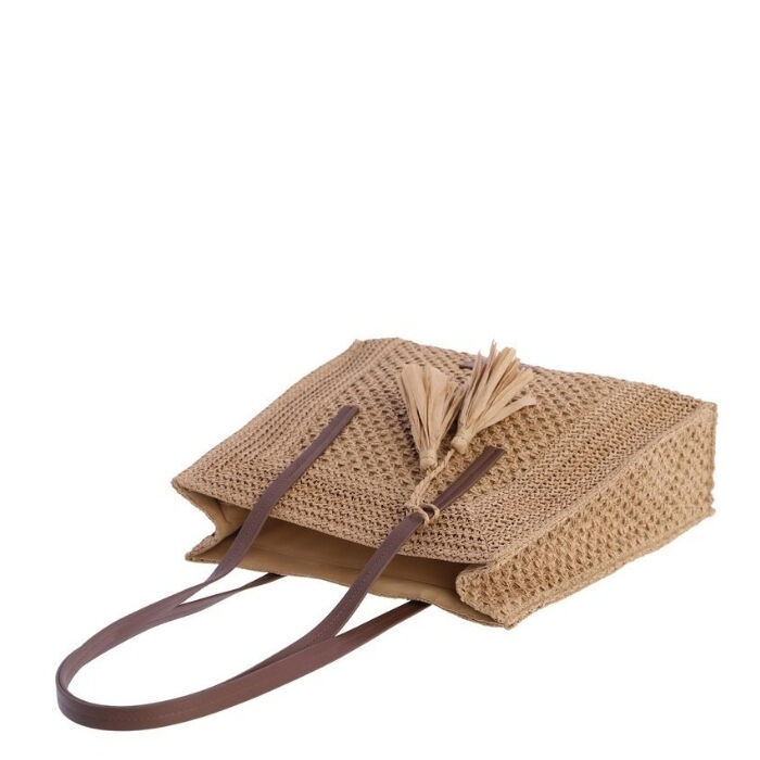 Bolso Shopper Alisse Beige   4