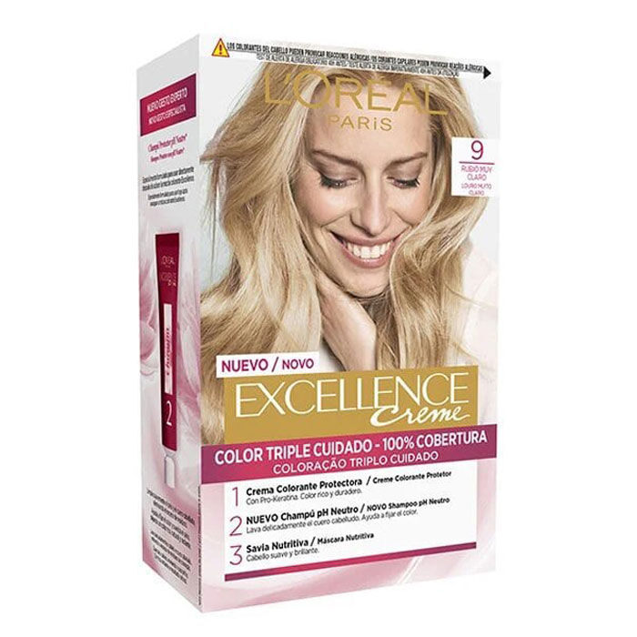 Excellence Creme Nº 9 Rubio Claro Claro  1ud.-79423 1