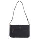 Bolso de Hombro Suede Negro   2