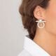 Pendientes Omega Color Plata  T. Única-214960 1