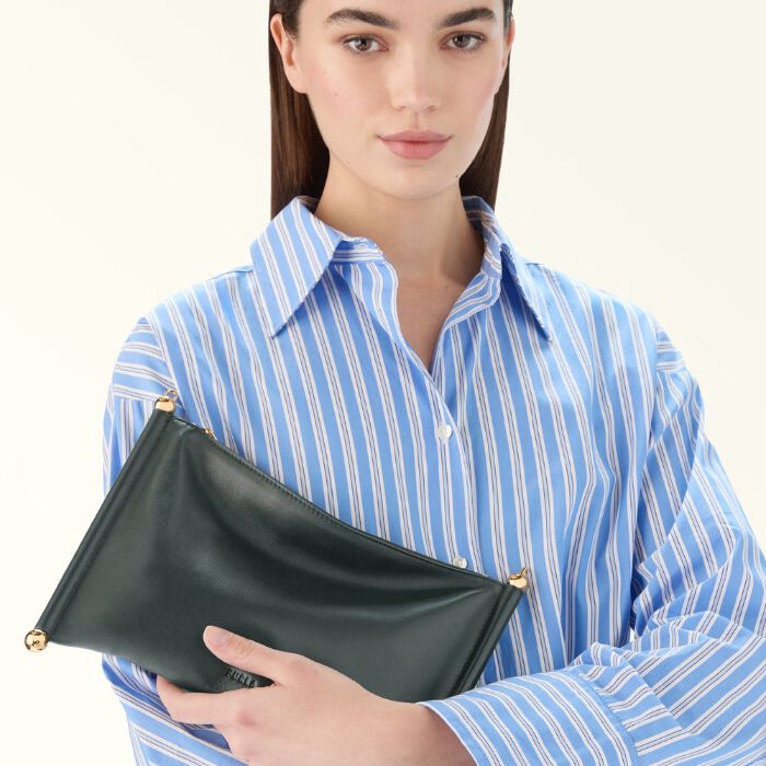 Bolso de Hombro Sfera Soft Verde   5
