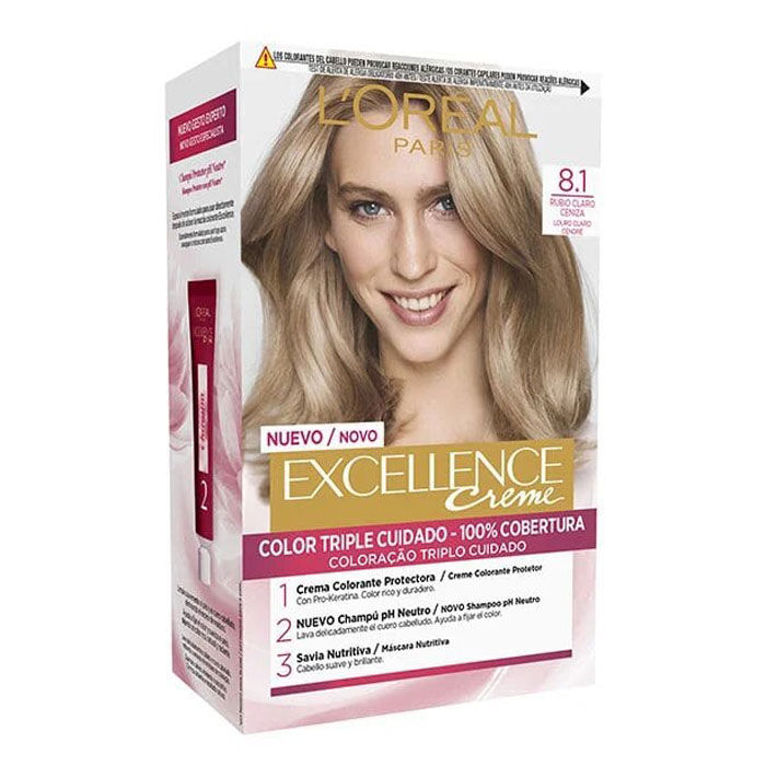 Excellence Creme Nº 8.1 Rubio Claro Ceniza  1ud.-79421 1
